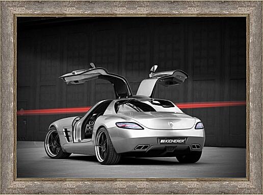 Картина - Mercedes SLS AMG