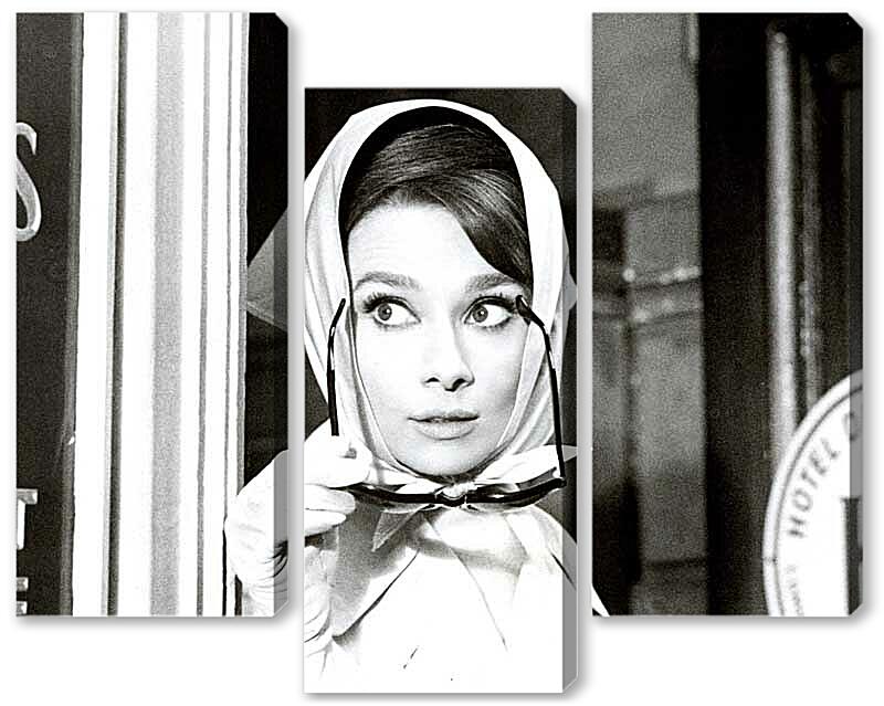 Модульная картина - Audrey Hepburn
