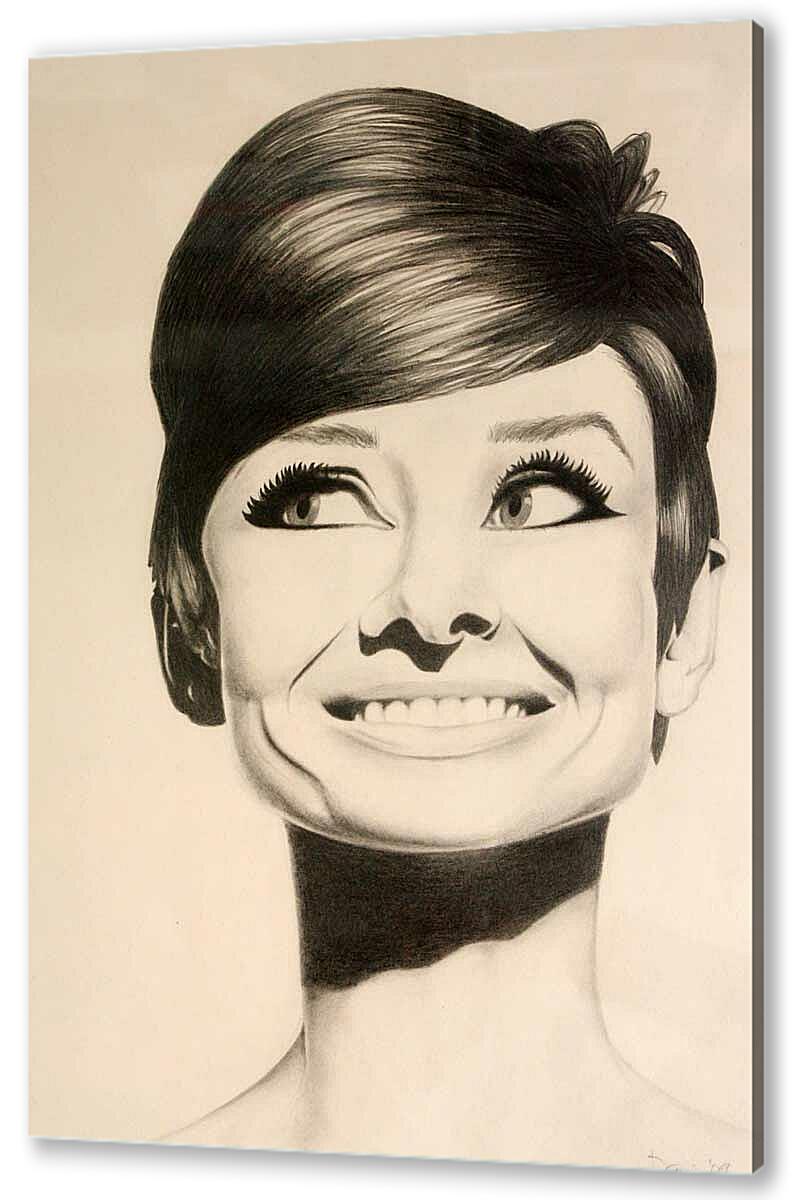 Постер (плакат) - Audrey Hepburn
