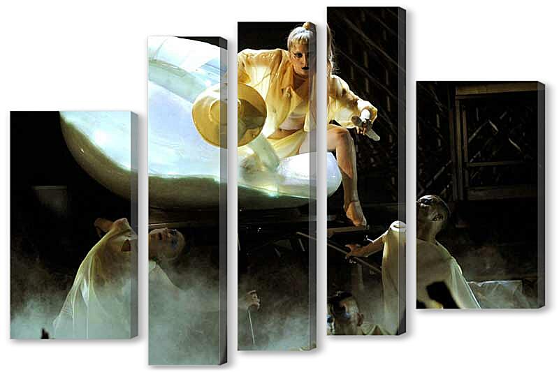 Модульная картина - Леди Гага-4
