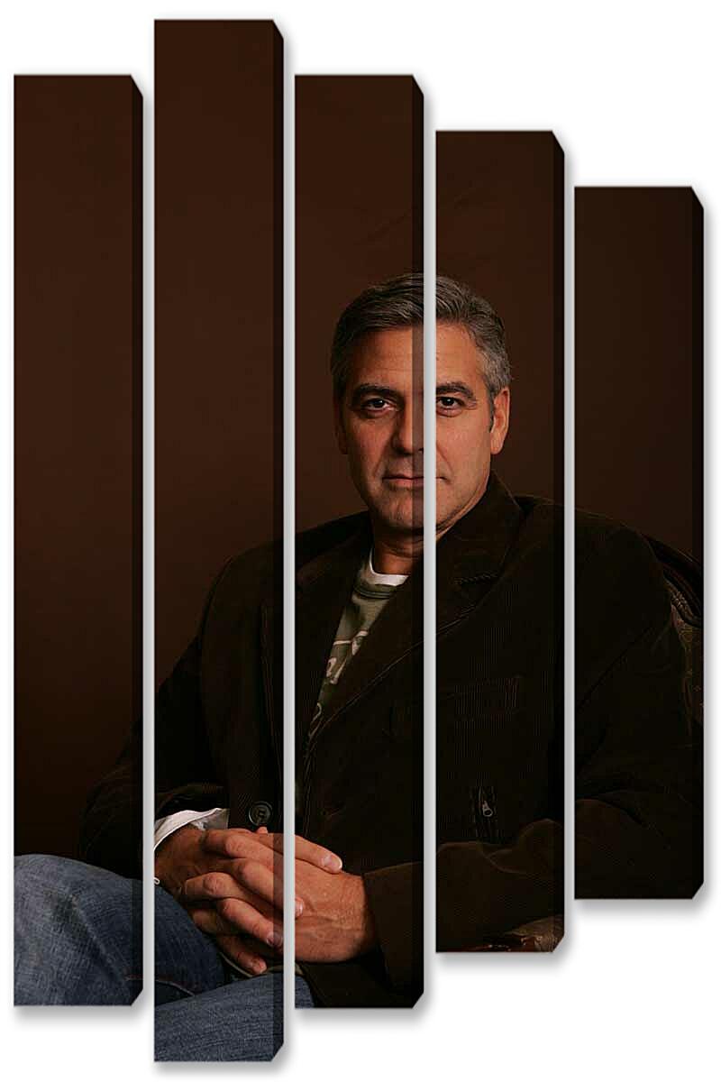 Модульная картина - Джордж Клуни-1
