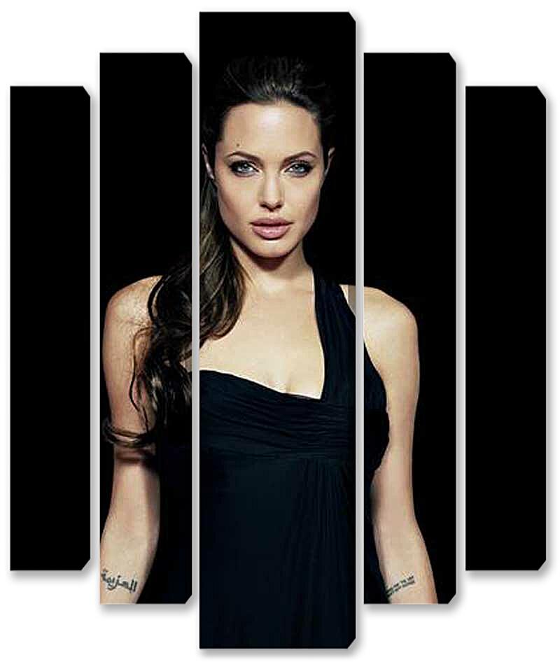 Модульная картина - Анджелина Джоли-14
