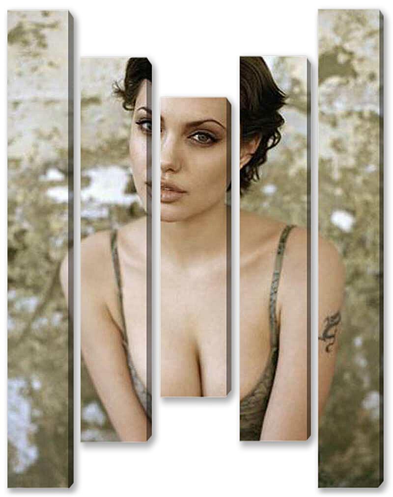 Модульная картина - Анджелина Джоли-62
