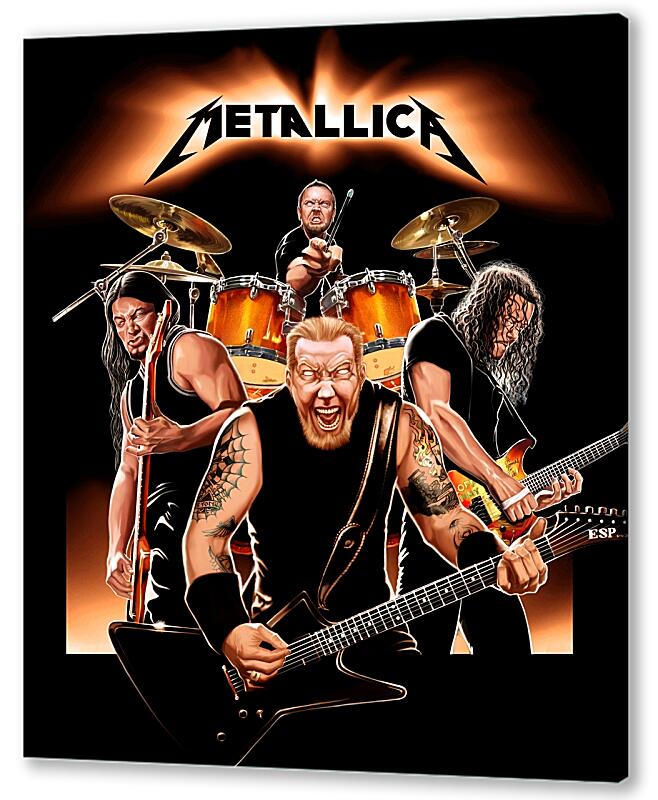 Постер (плакат) Metallica Live артикул 01-007