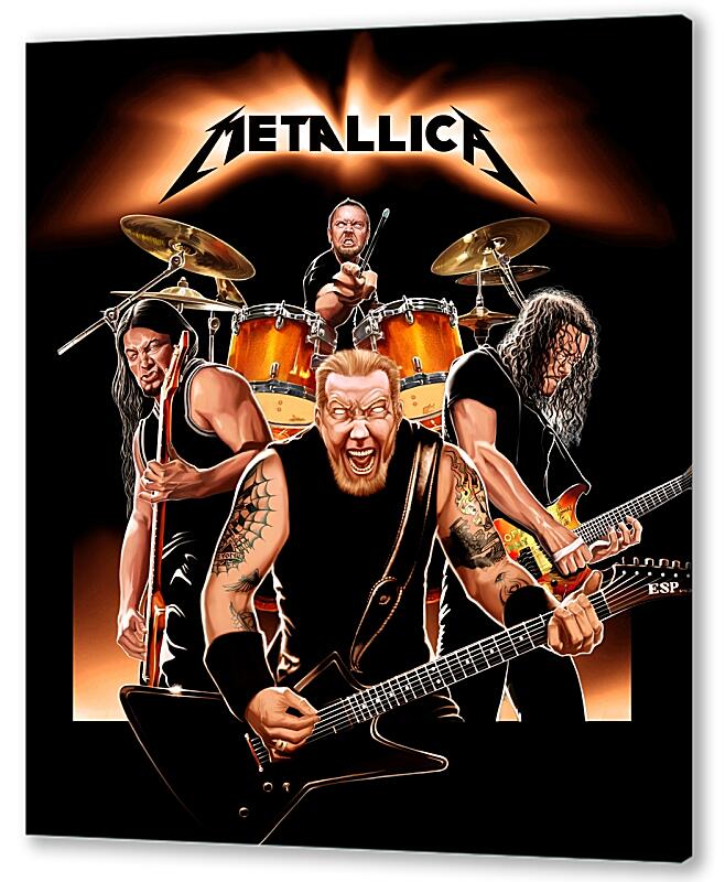 Постер Metallica Live артикул 01-007