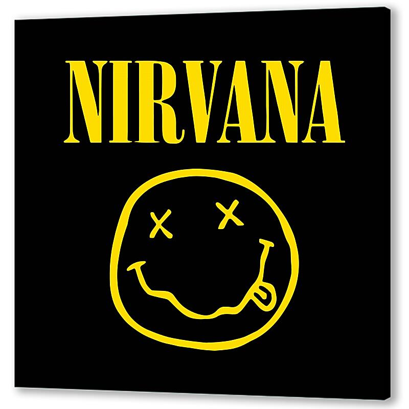 Постер (плакат) Nirvana логотип артикул 01-036