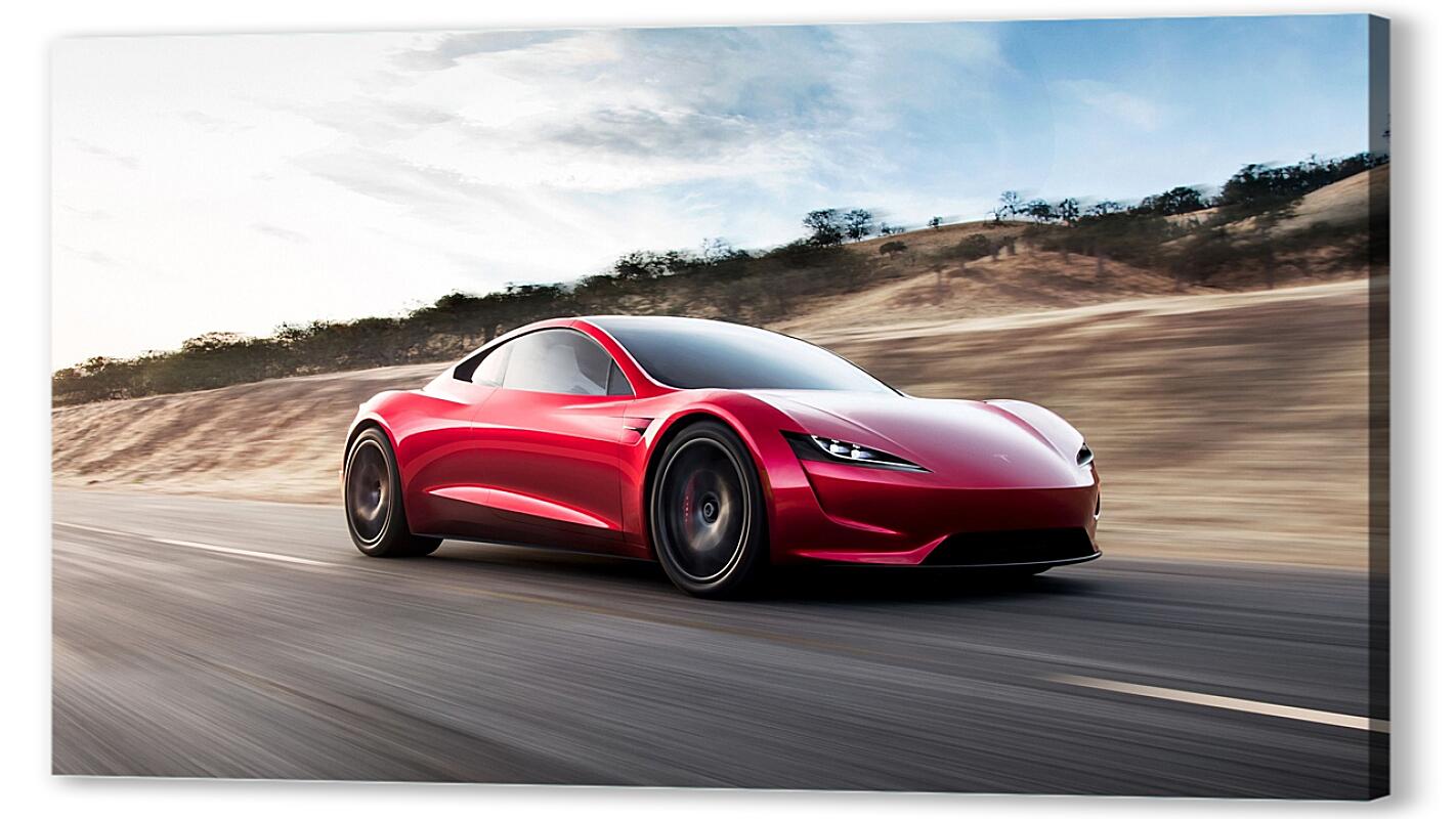 Постер Tesla Car артикул 01-230