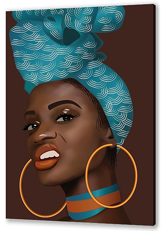 Постер (плакат) Африканские девушки артикул 01-503