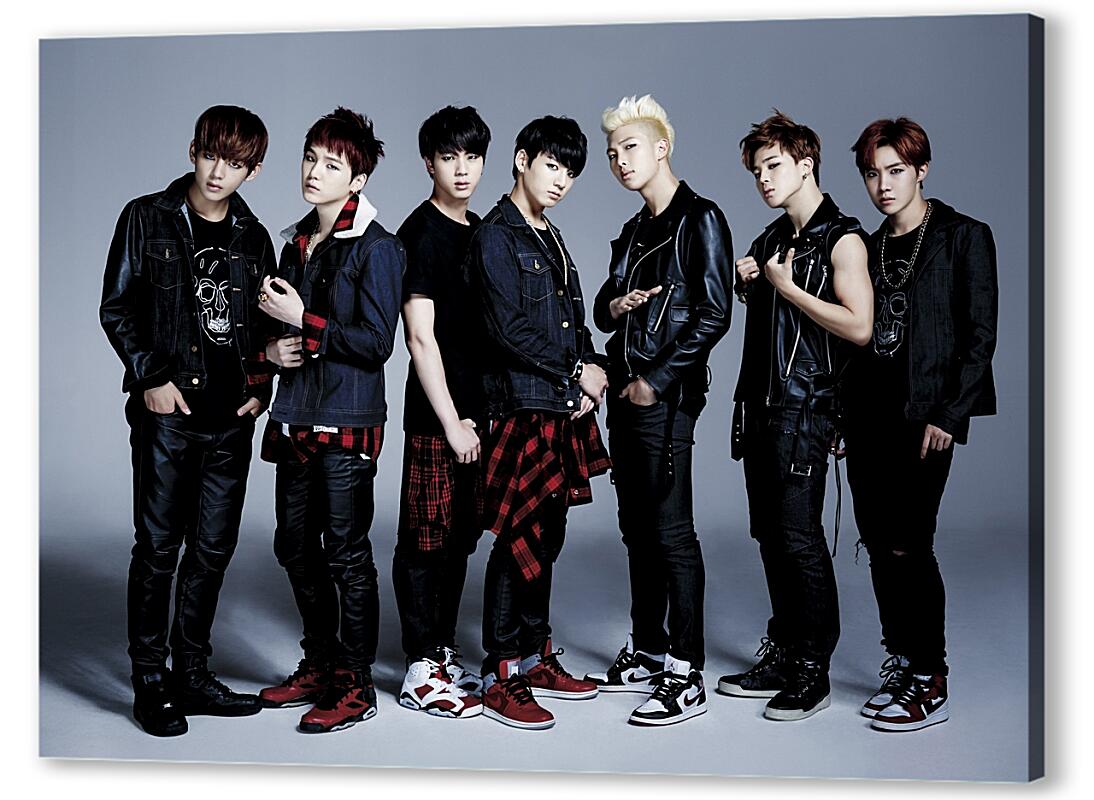 Постер (плакат) Группа BTS артикул 01-504