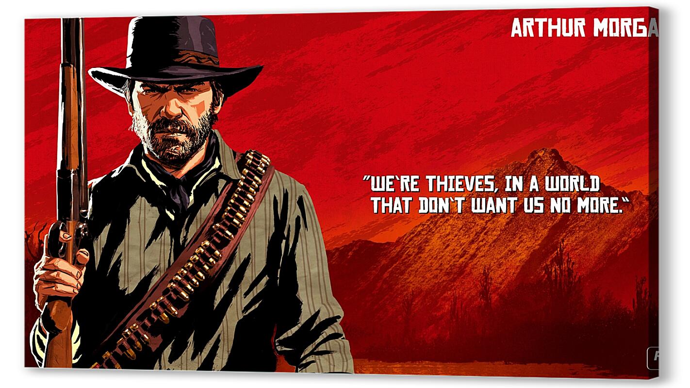 Постер (плакат) Red Dead Redemption артикул 01-523