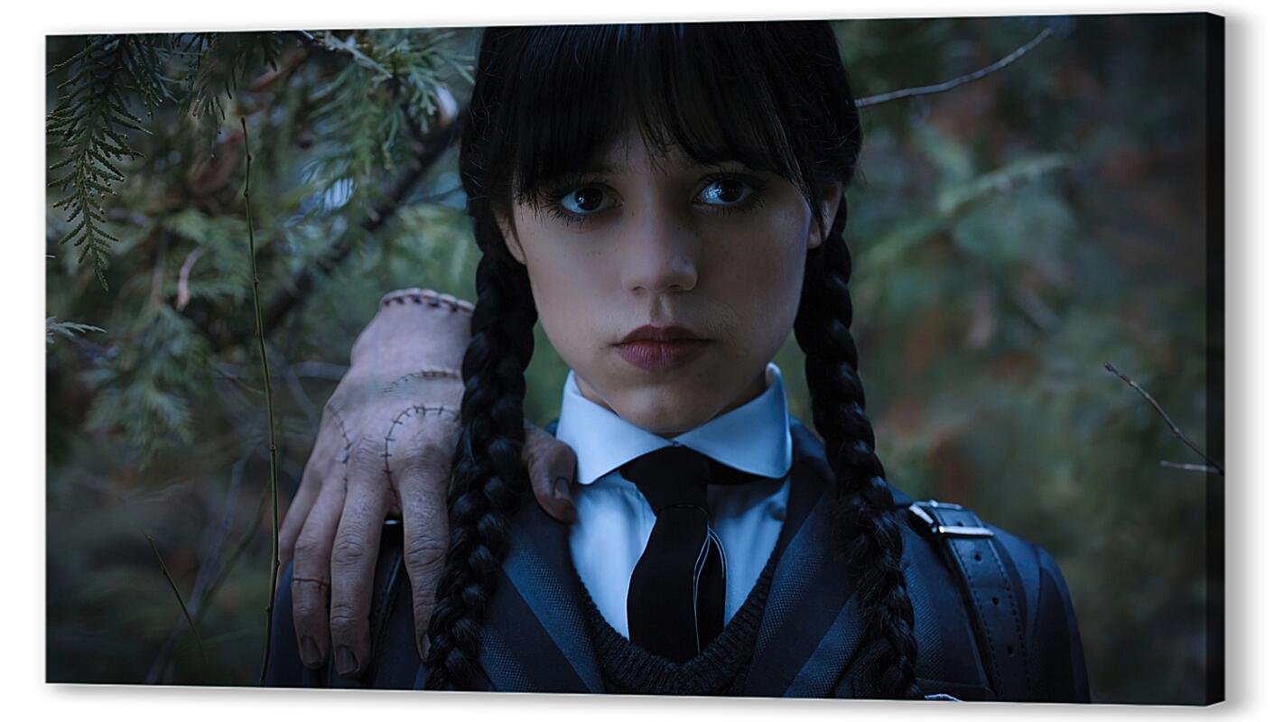 Постер Уэнсдей сериал Нетфликс артикул 01-597