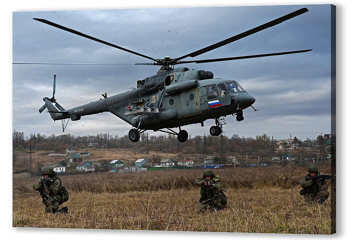 Постер Ми-8 десантный артикул 01-604