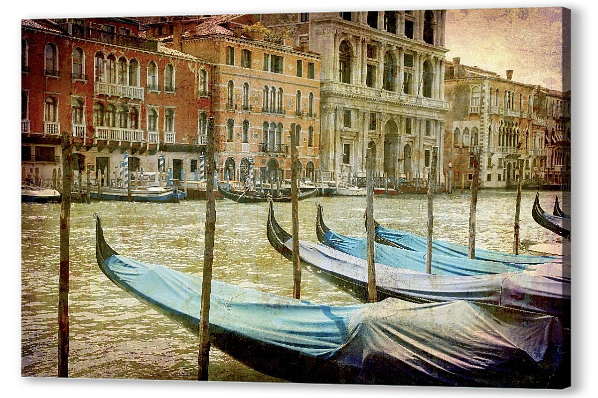 Постер (плакат) Транспорт Венеции артикул 03052