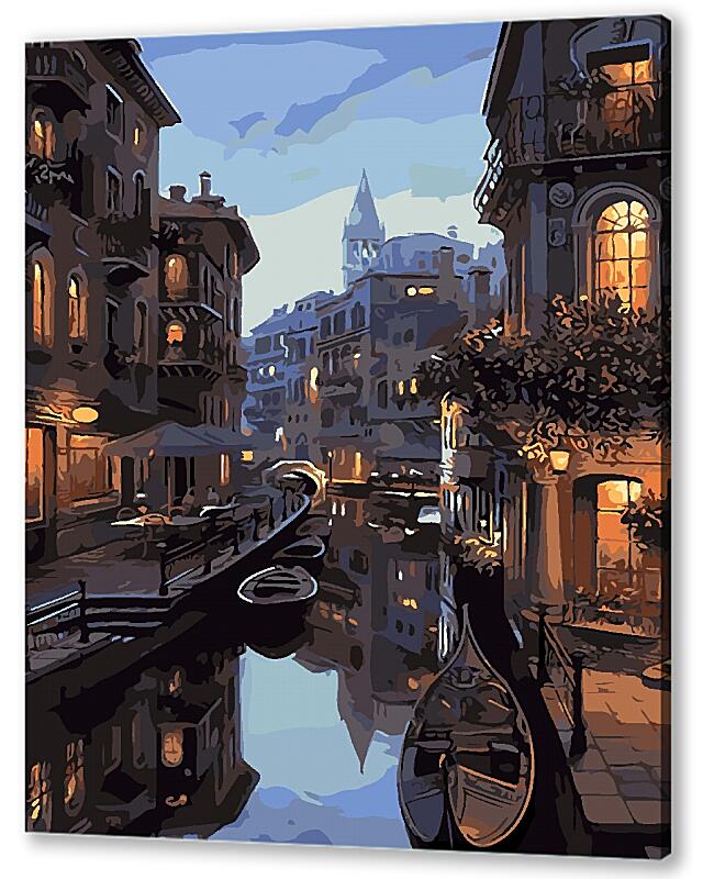 Постер (плакат) Тихий вечер в Венеции артикул 03058