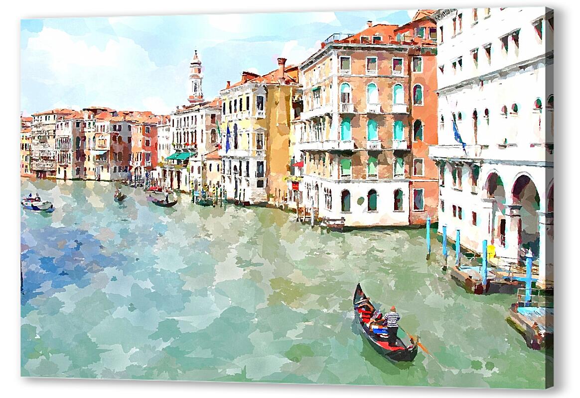 Постер (плакат) Гранд канал Венеции артикул 03065