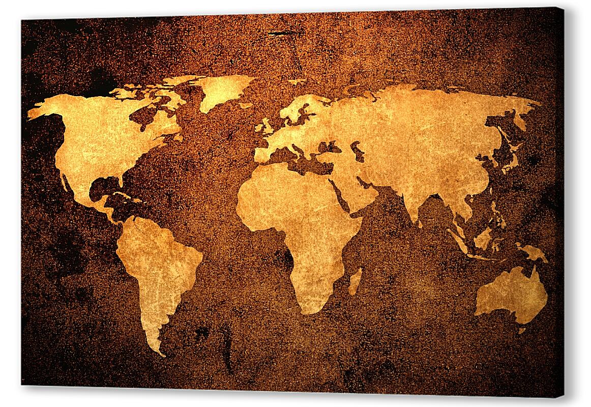 Постер (плакат) Карта мира артикул 03137