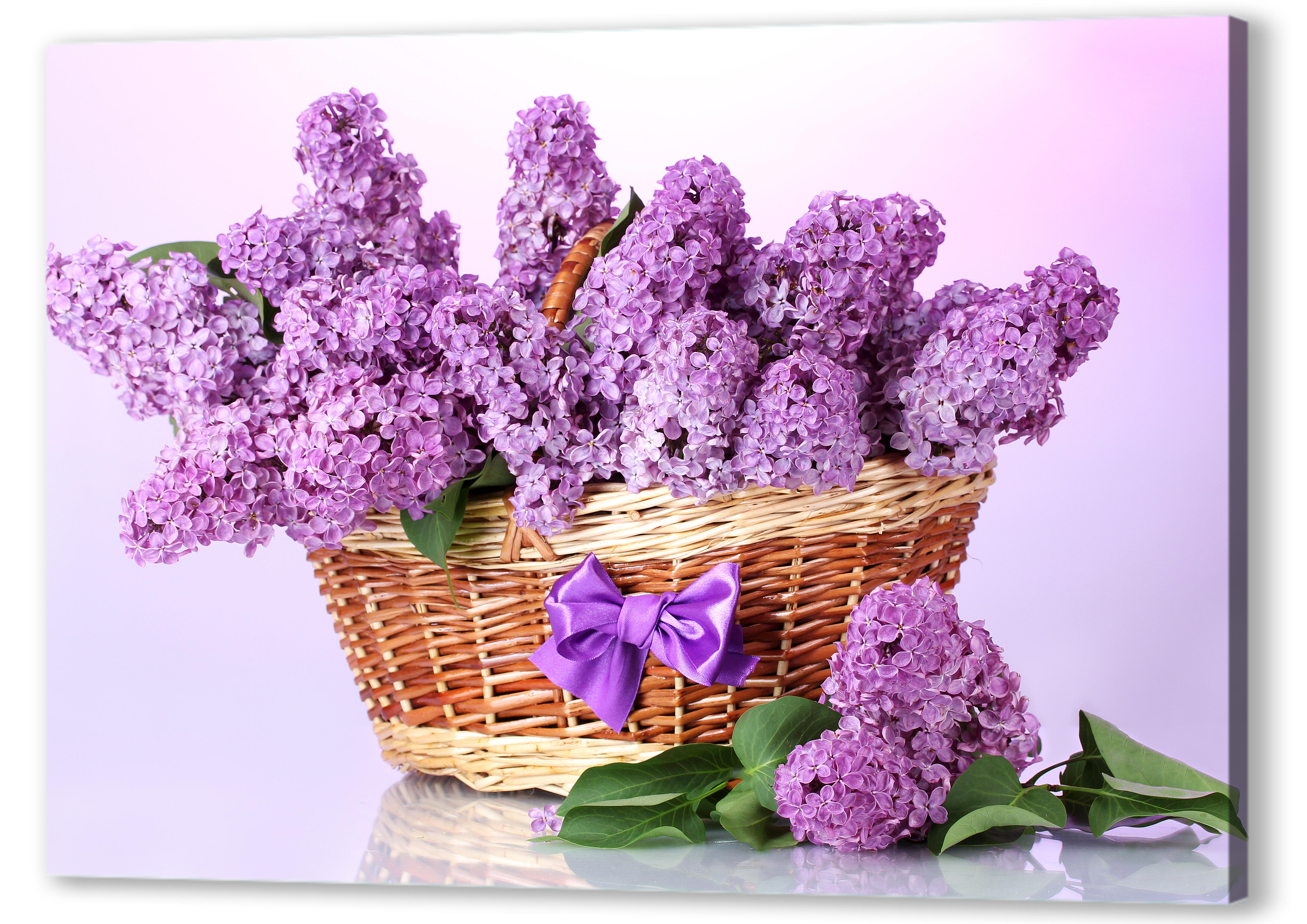 Постер Корзина сирени 
 артикул 03403