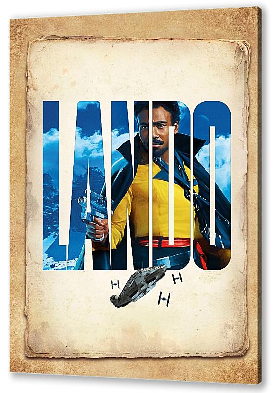 Постер (плакат) Хан Соло. Звёздные войны Истории артикул 03533