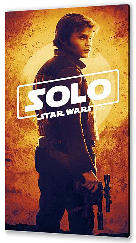 Постер (плакат) Хан Соло. Звёздные войны Истории артикул 03534