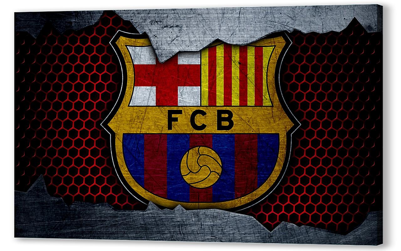 Постер (плакат) Символика Барселона ФК артикул 03619