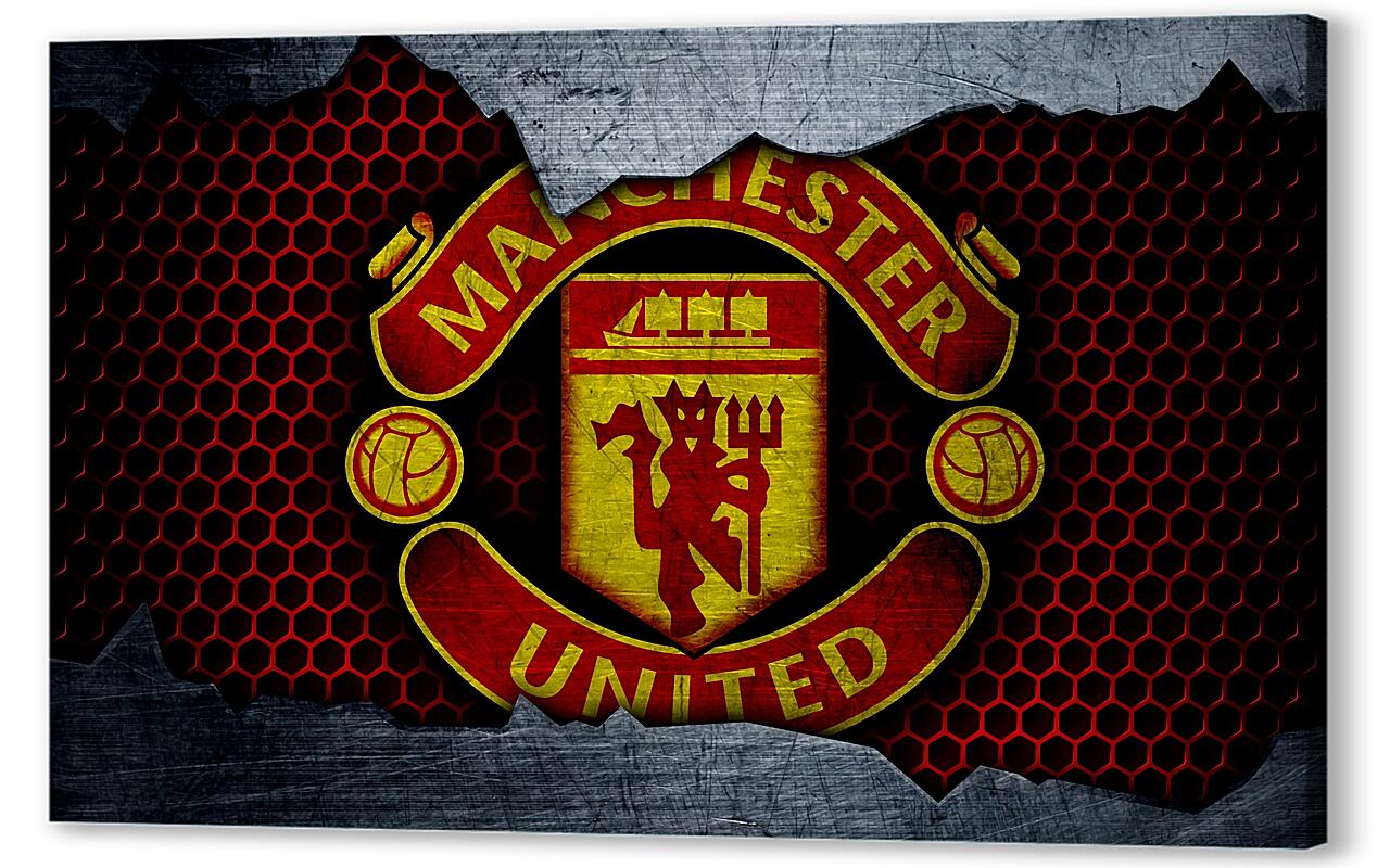 Постер (плакат) Футбольный клуб Манчестер Юнайтед артикул 03672