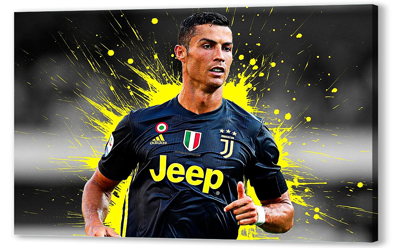 Постер Cristiano Ronaldo Juventus артикул 03751