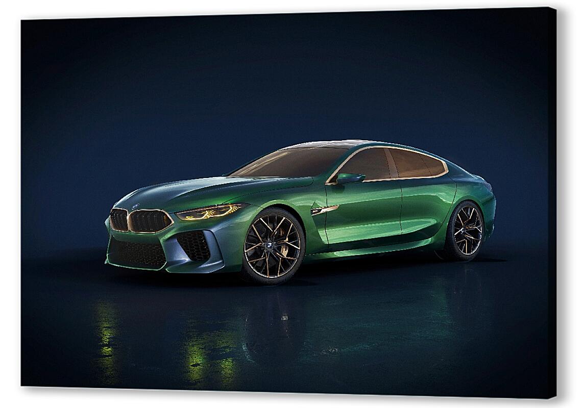Постер BMW concept m8 gran coupe артикул 05457