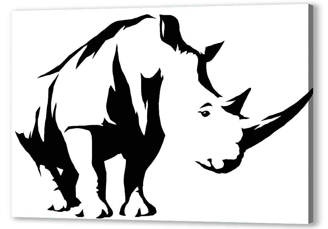 Постер (плакат) Носорог артикул 05680
