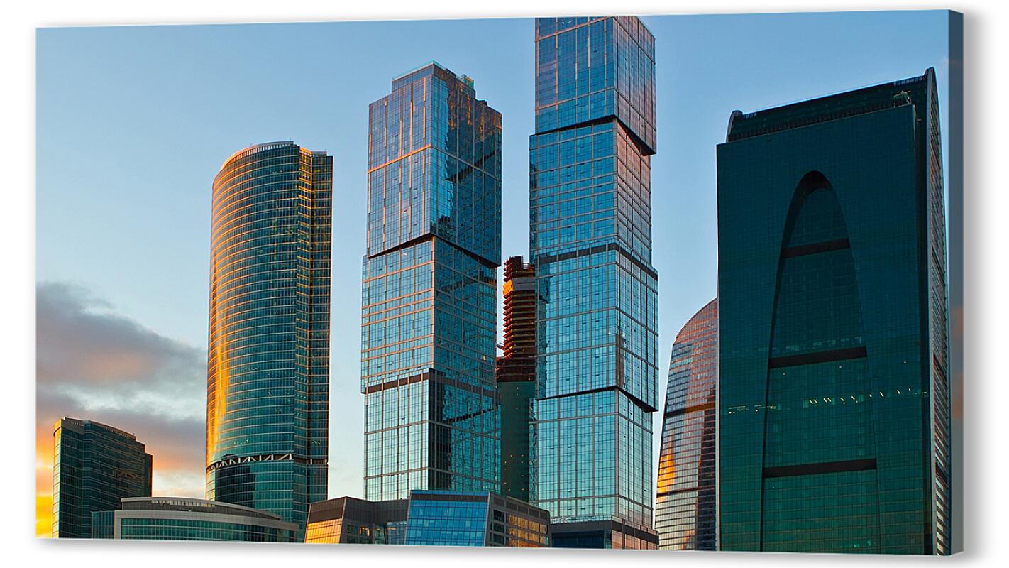 Постер Москва Сити артикул 05843