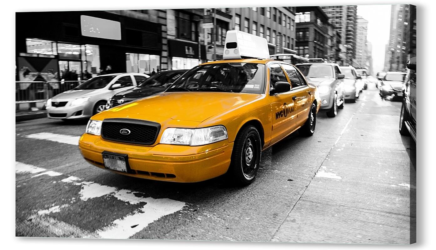 Постер (плакат) Такси Нью-Йорк артикул 05873