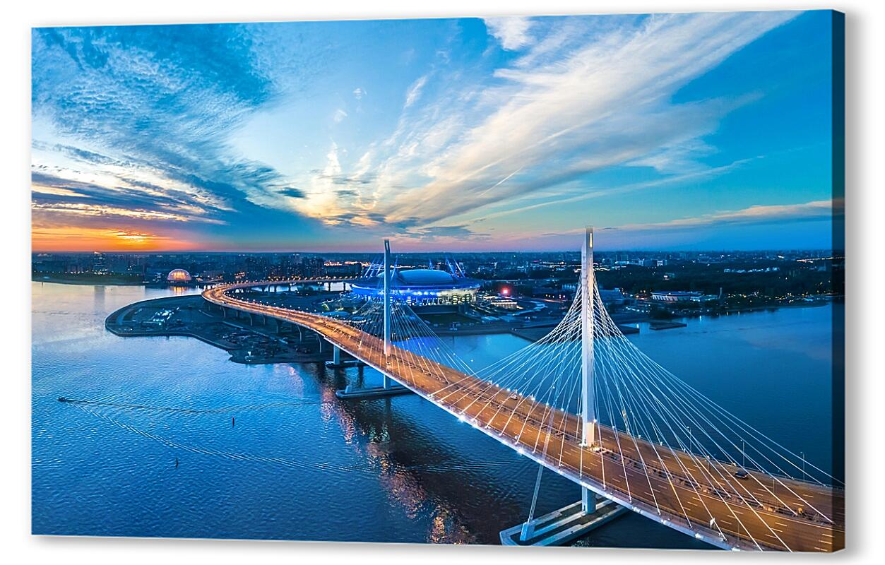 Постер Панорама Санкт-Петербурга артикул 06078