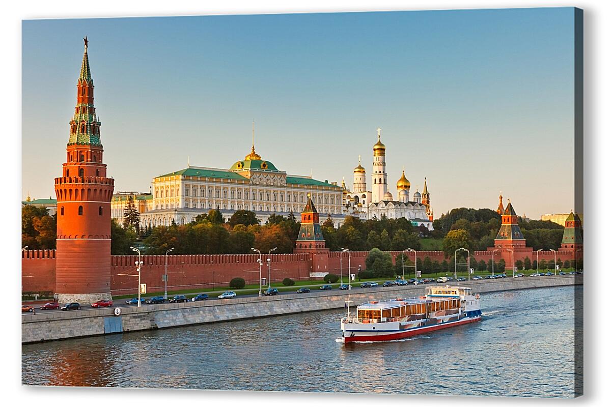 Постер (плакат) Москва река артикул 06138
