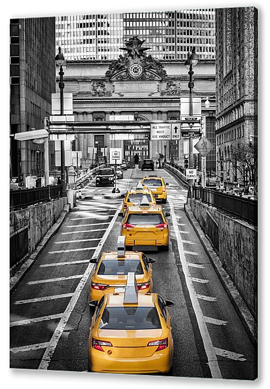 Постер (плакат) Такси Нью-Йорке артикул 06310
