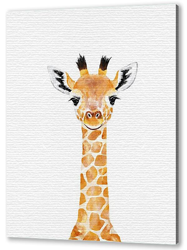 Постер (плакат) Слон, жираф и зебра №3 артикул 07266-3