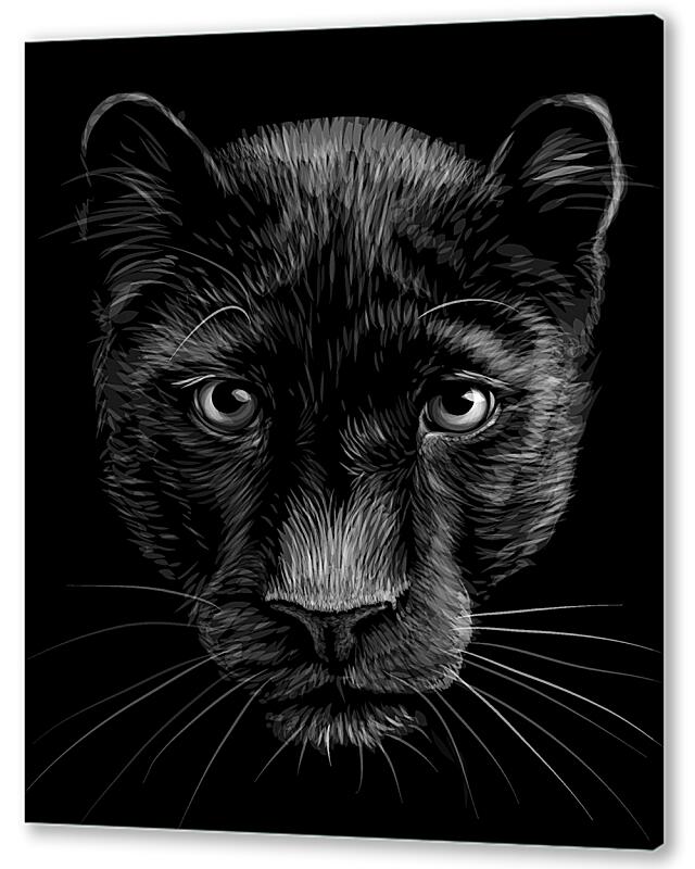 Постер (плакат) Чёрная пантера артикул 07492
