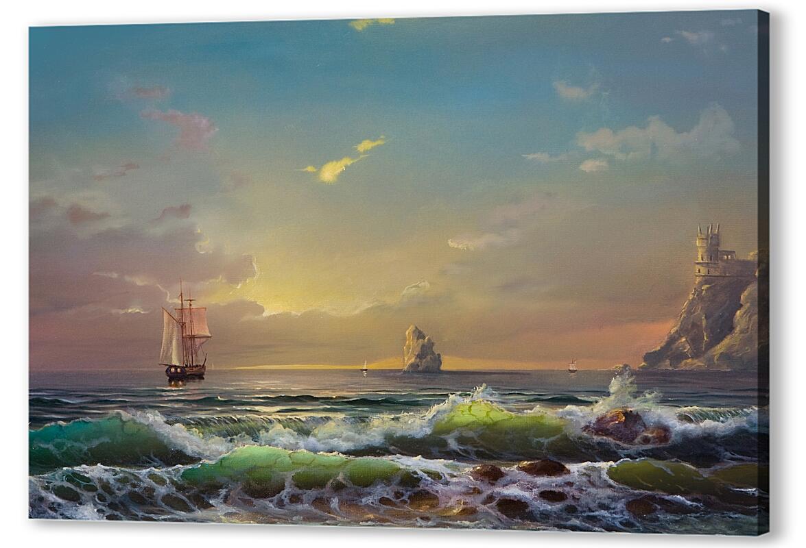 Постер Живопись море артикул 07539