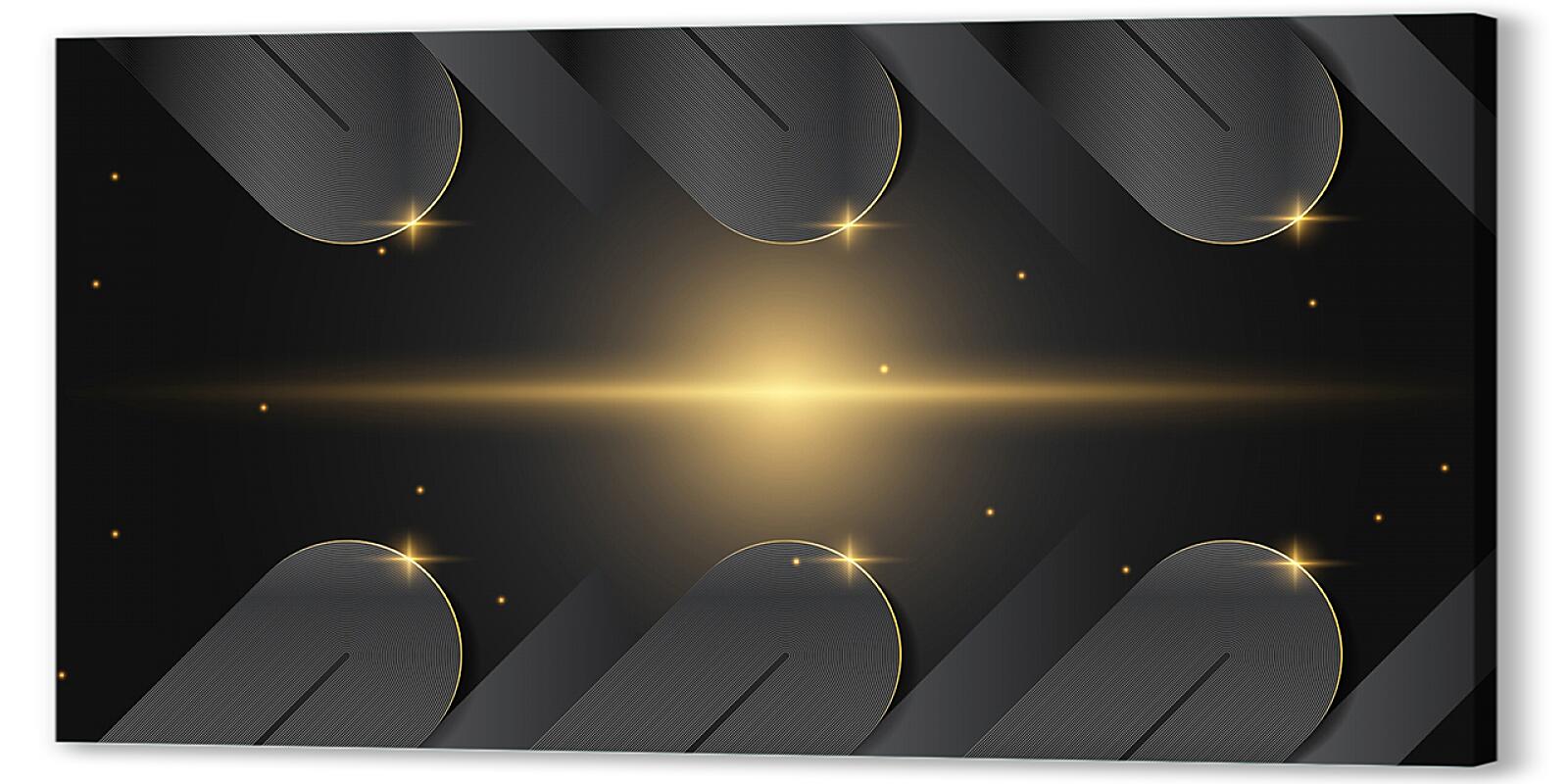 Постер Black and gold артикул 09052