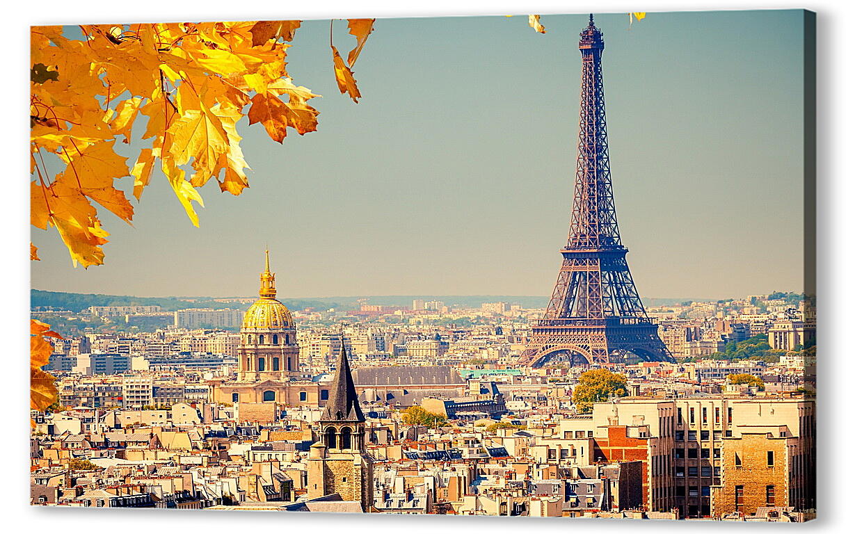 Постер (плакат) Осень в Париже артикул 11208