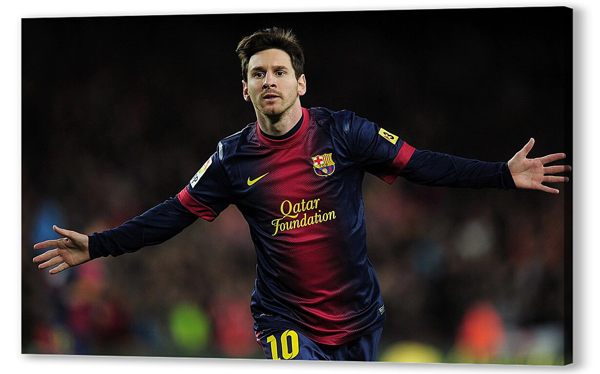 Постер (плакат) Лионель Месси (Lionel Andres Messi ) Футбол артикул 18823