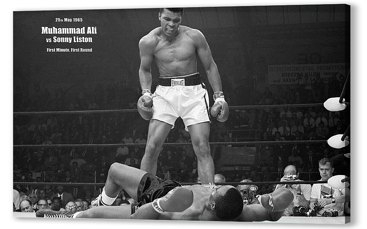 Постер Мохаммед Али (Muhammad Ali) артикул 18908