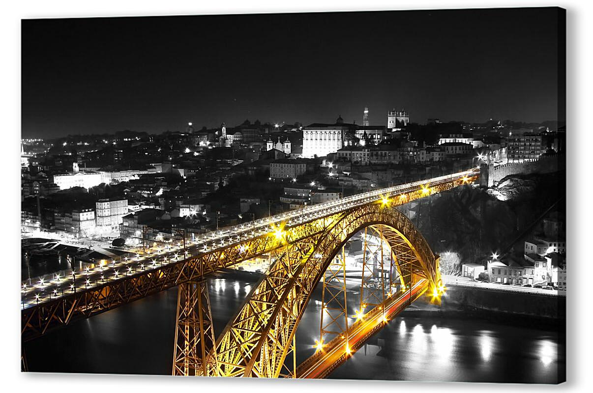 Постер (плакат) Мост ночью артикул 06741-HD