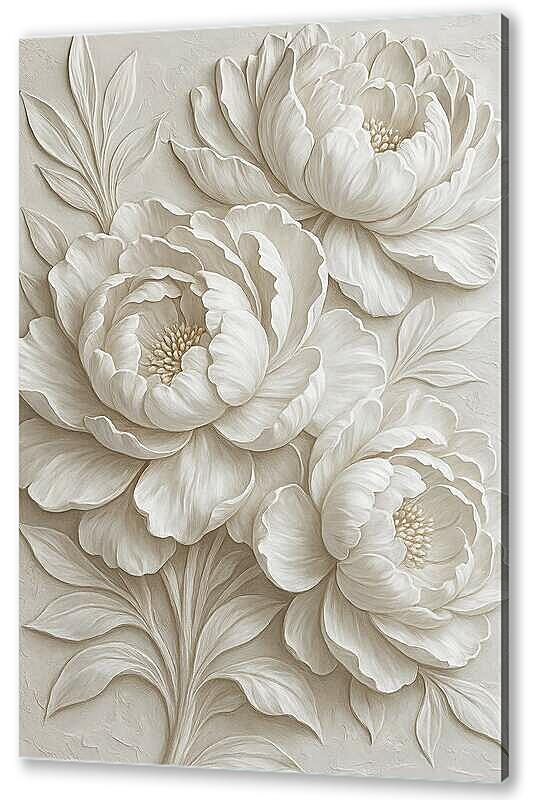 Постер Цветы Пионы артикул 2-114-H