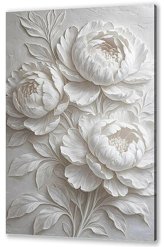 Постер Цветы Пионы артикул 2-115-H