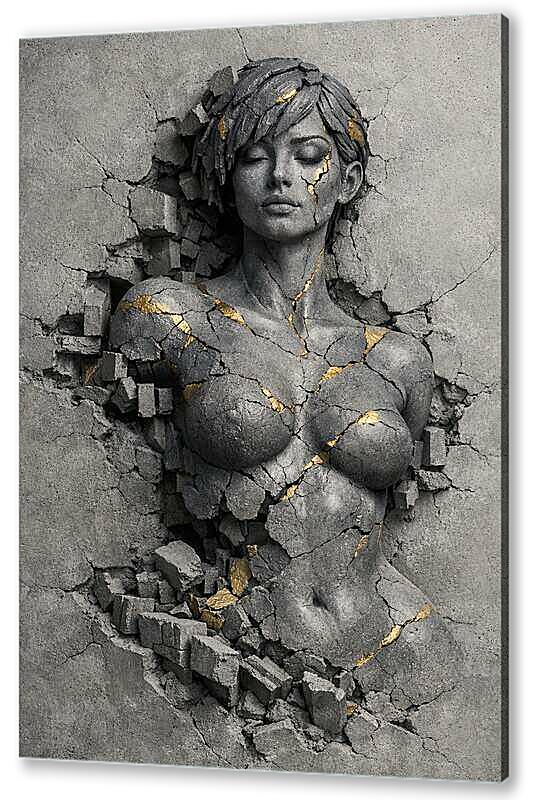 Постер Скульптурная Женская Фигура артикул 2-162-H