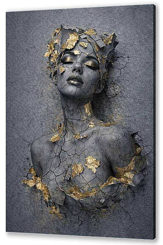 Постер Золотые акценты артикул 2-163-H