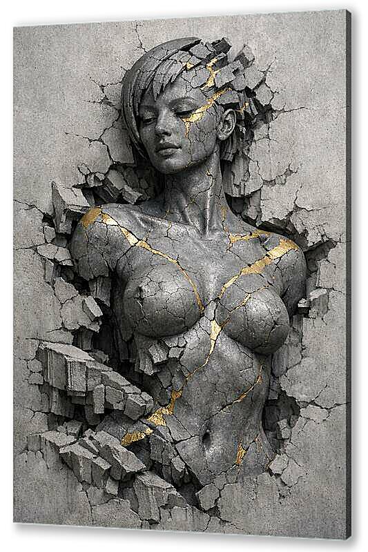 Постер Скульптурная Женская Фигура артикул 2-164-H