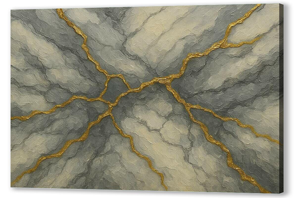 Постер Золотые Прожилки артикул 2-23-H