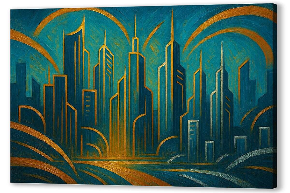 Постер Будущее мегаполиса артикул 2-41-H