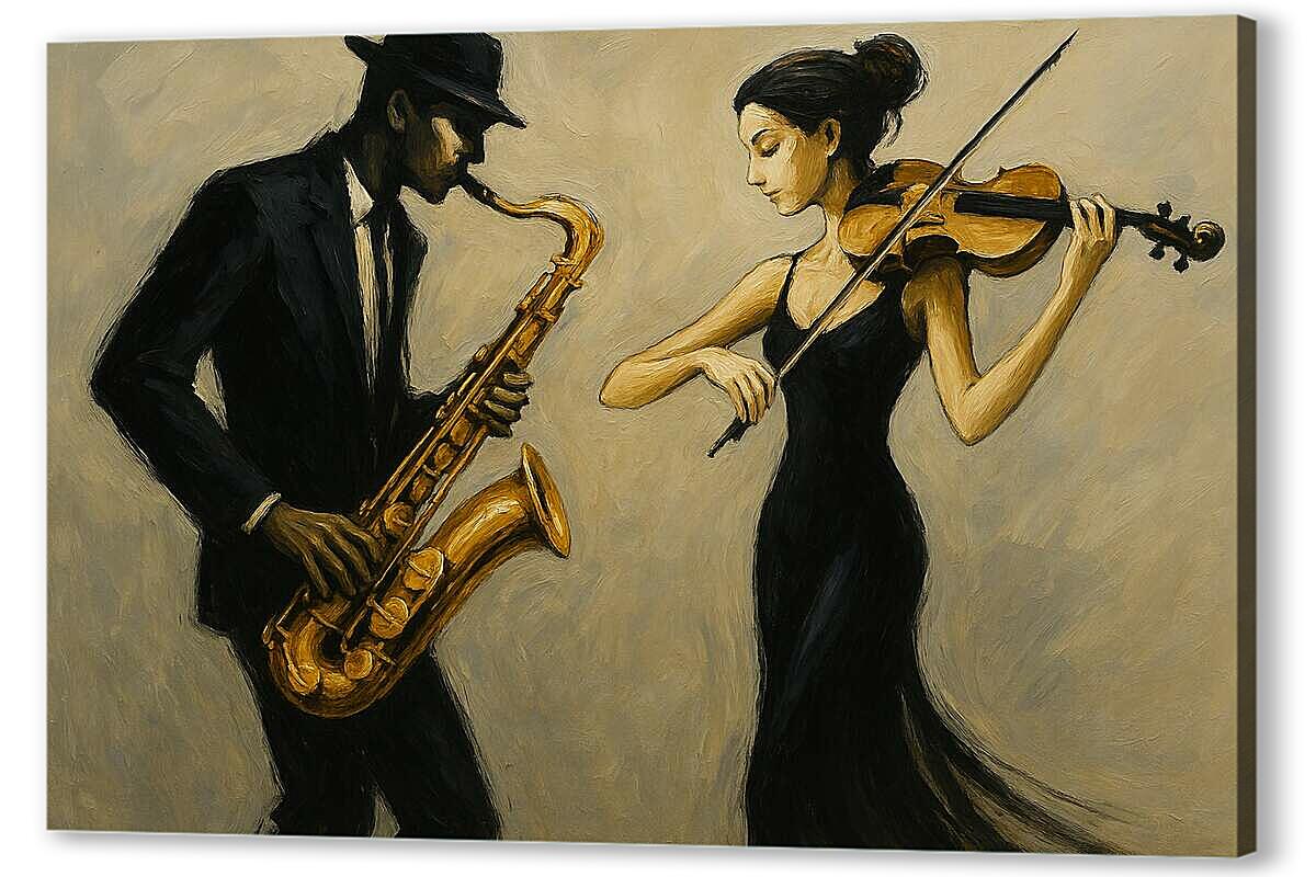 Постер Страстный Музыкальный Диалог артикул 2-42-H