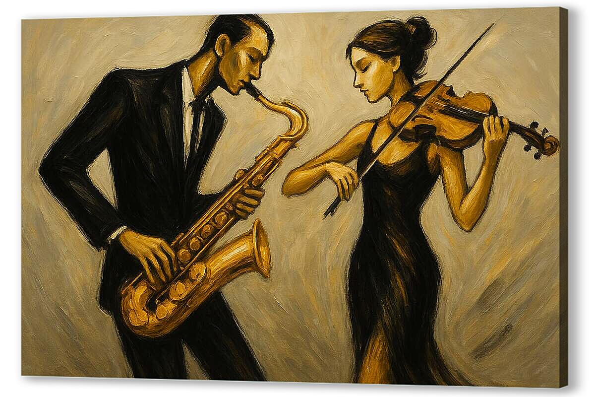 Постер Страстный Музыкальный Диалог артикул 2-43-H